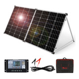 Dokio Maleta Solar Monocristalina Plegable Portatil De 150 W