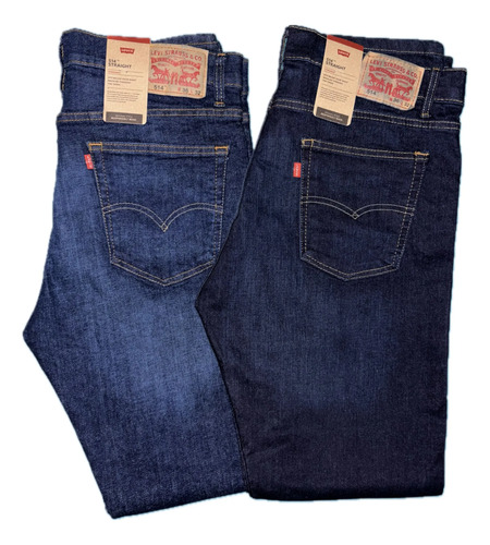Pantalones Levis 514 Hombre Jeans Recto Caballero 2pzs | Meses sin interés