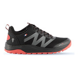 Zapatilla Michelin Footwear Hombre Dr28 Negro-rojo