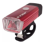 Farol Luz Lanterna Bike Tsw 180 Lumens Recarregavel Usb Mtb