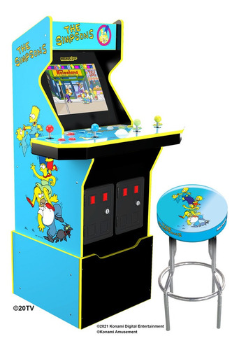 Maquinita Arcade 1up Los Simpson