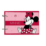 Mini Caderno Argolado 80 Folhas Minnie Fichas 23x15,5