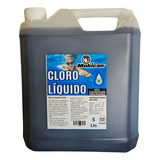 Cloro Liquido Azul Concentrado Para Piscinas Mohican 5 Lts