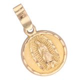 Medalla De 14k Oro Amarillo, 2.3 Gramos