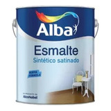 Esmalte Sintetico Alba Standard Blanco Satinado 4 L Protecci