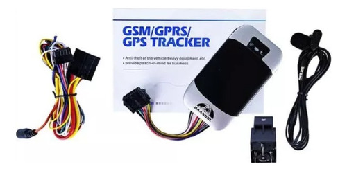 Gps Tracker Localizador Para Carros O Motos Coban 303f Color Gris