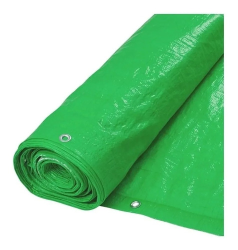 Rafia Lona Cubre Cerco Verde 90gs 1.50 X 100 Mts C/ojal