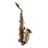 Sax Soprano Curvo Waldman Laquado / Vintage Si Bemol