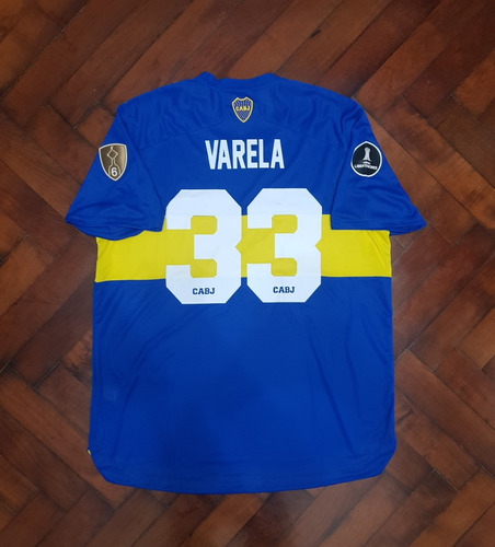 Camiseta Titular Boca Juniors 2021, Varela 33 Talle Xl 