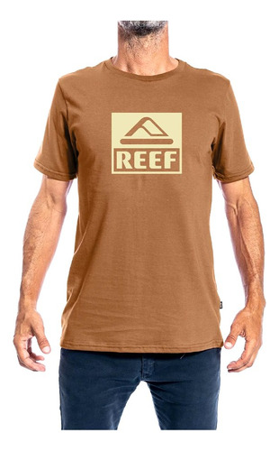 Reef Classic S Block Tee Tabac / Navajo Remera