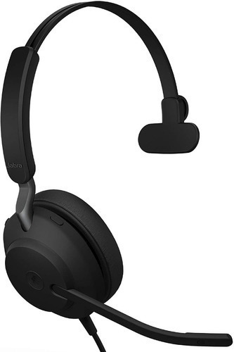 Headset Jabra Evolve2 40 Usb-c Mono Uc - Preto