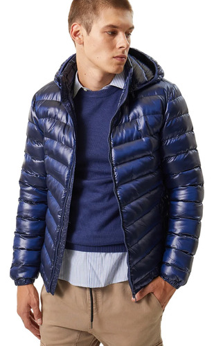 Campera Lillo Azul Tornasol