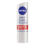 Nivea Lip Care A Kiss Of Care - Bálsamo Para Labios (3 Unida