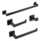 60cm 4pcs Accesorios Hardware Baño Juego Para Barra Toalla