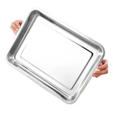  Bandeja Horno Acero Inoxidable 50x35x4,8cm