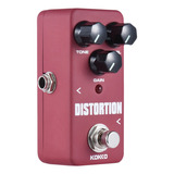 Kokko Fds2 Mini Pedal De Distorsión Efecto Guitarra Portátil