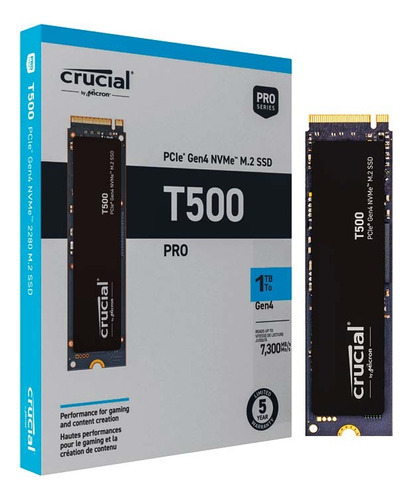 Disco Duro M2 - Crucial T500 - 1tb 