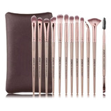  Zoreya Set 12 Brochas Para Ojos Con Estuche 