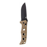 Benchmade   Adamas 275 Drop Point Blade Knife Fabricado En L