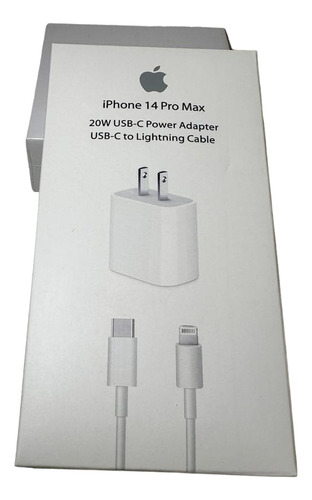 Cargador 20w Carga Rápida Para iPhone 11 12 13 Tipo C Cable 