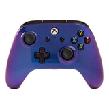 Controle Para Xbox One Poweracom Fio Roxo Nebula