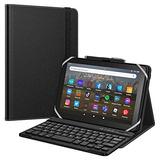 Funda Teclado Para iPad Mini/galaxy Tab A/huawei Tablet 7pul