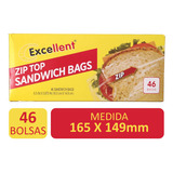 Bolsas Ziploc Para Sándwich Y Snacks, Herméticas Y Reutili