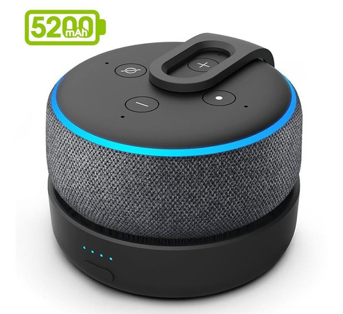 Base De Batería 5200 Mah Para Amazon Alexa Echo Dot 3ª Gener