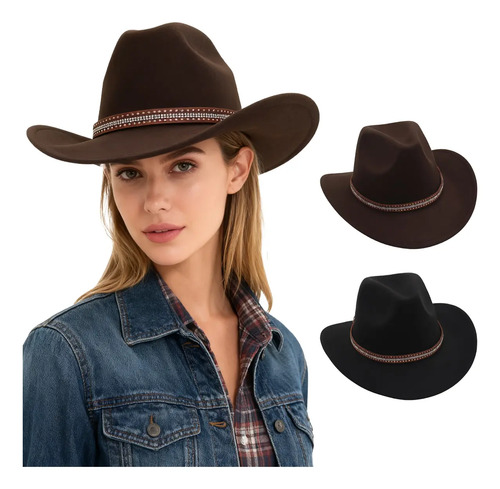Sombrero Vaquero Texano Economico Niño Adulto Colores