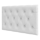 Cabeceira Ibiza Para Cama Box Solteiro 90cm Cor Branco