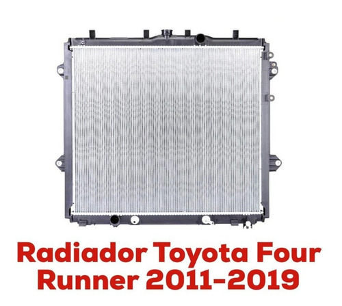 Radiador Toyota 4runner 2011-2019 Foto 2