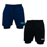 Pack X2 Pantalonetas Con Licra Hombre Original Ripple