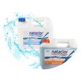 Alguicida + Clarificador Nataclor X 5 Litros Mantenimiento 