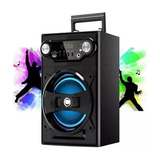 Parlante Portatil 6.5  Led-bluetooth-radio-karaoke Exc-800