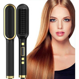Pincel Anion Hair 2x1 Escova Hair Liss Basique Sleek Gold