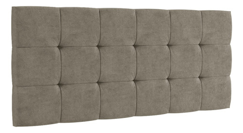 Cabeceira Cama Box Casal Estofada 160x56cm Dobrável Lux