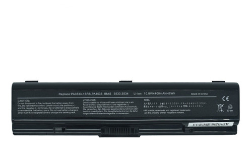 Bateria Toshiba A200 A205 A300 A305 A215 L305 L455 Pa3534u