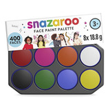 Pintura Facial Snazaroo Face Paint Palette Kit, 0.6 Fl Oz (p