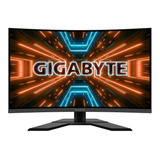 Monitor Gamer Curvo Gigabyte G32qc A Lcd 31.5  Preto 100v/240v