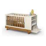 Cuna Max Multifuncion Eco Wood Miel/beige - Kidscool