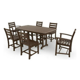 Mesa Comedor 7 Piezas Trex Monterey Bay Vintage.