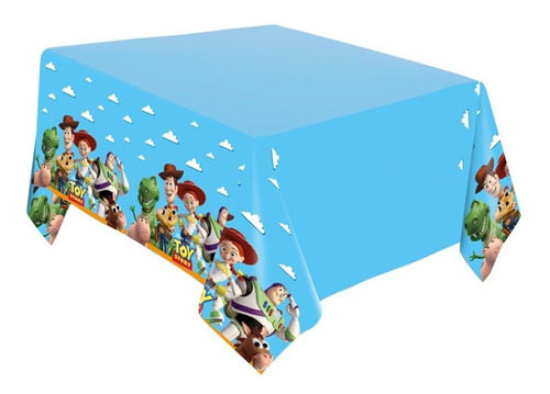 Toalha De Mesa Festa Toy Story - Medida 1,80 M X 1,18 M