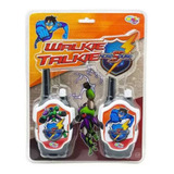 Walkie Talkie Infantl Hero Squad Herois Rádio Comunicador
