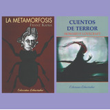 P H Lovecraft / Franz Kafka Lote X 2 Libros La Metamorfosis