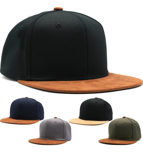 Gorra Beisbol Hombre Plana Hiphop Cerrada Lisa Snapback | MercadoLibre