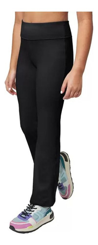 Leggins Y Pants Mondetta Casual Yoga Para Niña Negro 2 Pz