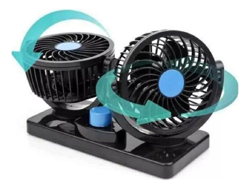 Ventilador Doble Para Coche Carro