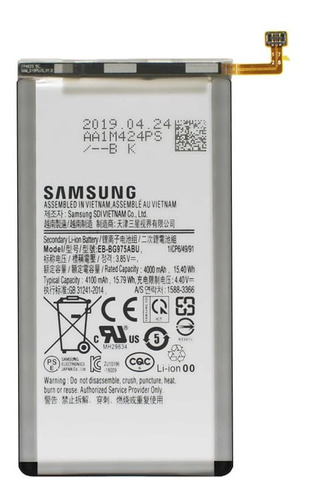 Bataria Original Samsung Galaxy S10 Plus 4000 Mah Genuina