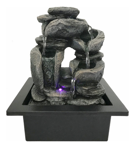 Fuente De Agua Feng Shui Relajación Deco Zen 19