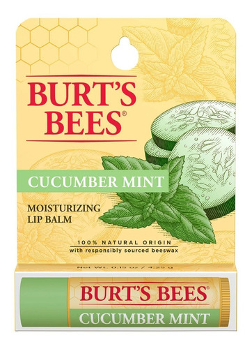 Balsamo Labial Burt´s Bees Cucumber Mint 4.25 G